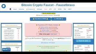 Claim Free 20 BITCOIN To Faucetpay  Earning BITCOIN  2024 earning website btc faucet [upl. by Ahkeber]