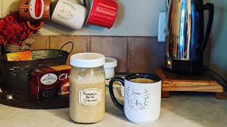 Homemade Pumpkin Spice Coffee Creamer Recipe [upl. by Asilenna]