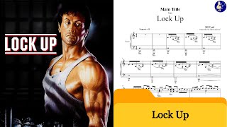 LOCK UP  quotMain Titlequot  Bill Conti with sheets [upl. by Atiugram796]