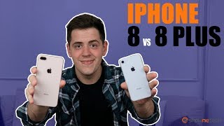 COMPARATIVO iPhone 8 ou iPhone 8 Plus [upl. by Jenifer51]