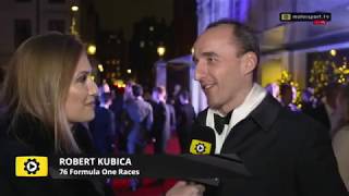 Autosport Awards 2017  Interview with Robert Kubica [upl. by Etnauq]