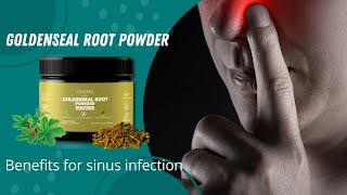 Discover the Remarkable Benefits of Goldenseal for Sinus Infection and Beyond [upl. by Imeka]