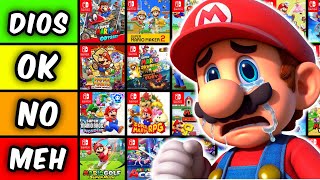 ✅ Los MEJORES JUEGOS de SUPER MARIO en NINTENDO SWITCH Actualizado 2024 [upl. by Selie]