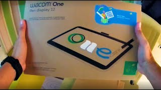 Wacom One 12 2023 UNBOXING [upl. by Zacks]