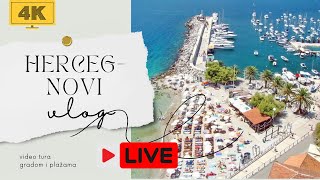 Herceg Novi uzduž i poprijeko jul 2024 more hercegnovi see crnagora 🇲🇪 [upl. by Oisorbma]