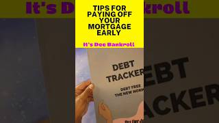 Mortgage Payoff Tips and Updates debtfreedom [upl. by Yrrej]