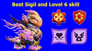 Best Sigil and Level 6 skill Chasmatias Dragon  255 Third Laterna Dragon piece  DML [upl. by Steinberg]