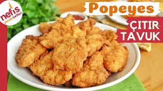 Popeyes Çıtır Tavuk Tarifi 💯💃 Gerçeğini Aratmaz [upl. by Cas]