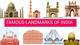 20 Famous Indian Historical Monuments  Famous Landmarks Of India  UNESCO heritage sites in India [upl. by Kcod109]