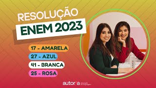 Enem 2023  Autoria Linguagem  Questão 17  Linguagens prova amarela [upl. by Notyarb87]