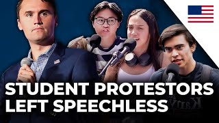 Charlie Kirk Vs Liberal Students Highlight Reel [upl. by Ijic]