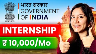 REVEALED ➤ Secrets to Get This Government Internship amp Earn ₹10kMonth  HURRY [upl. by Ainirtak]