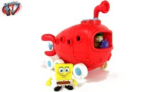 Imaginext SpongeBob Bikini Bottom Bus Toy Review FisherPrice [upl. by Keon]