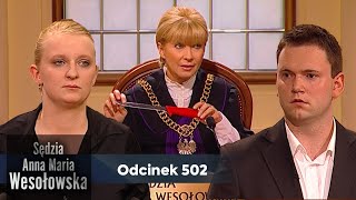 Sędzia Anna Maria Wesołowska odc 502 👩🏼‍⚖️ [upl. by Ylhsa929]