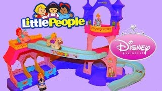 Fisher Price Little People Princess Galloping Horse Disney Rapunzel [upl. by Enyr77]