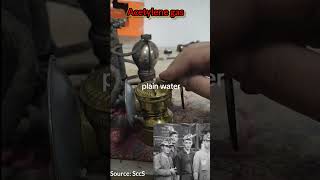 calcium carbide lamp fact sumantkumar shortsfeed shortvideo factsinhindi amazingfacts [upl. by Bornie]