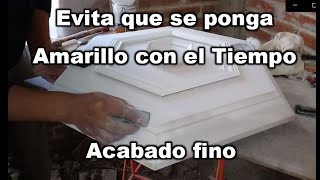 Como Pintar Un Mueble De Madera En Blanco POLIURETANO [upl. by Armillia]