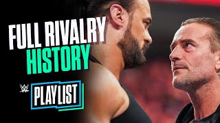 CM Punk vs Drew McIntyre rivalry history WWE Playlist [upl. by Ennazzus677]