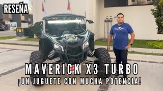 CANAM MAVERICK X3 MAX X RS TURBO 2023  Reseña [upl. by Brelje280]