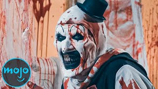 Top 10 Scariest Movie Clowns Of All Time [upl. by Nosiddam491]