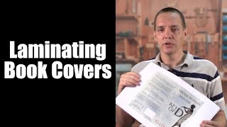 Tutorial How To Laminate DIY Book Covers [upl. by Evante]