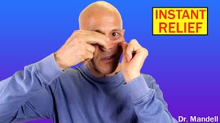 Unclog Your Sinus Mucus amp Congestion Within 60 Seconds  Dr Mandell [upl. by Adilem427]