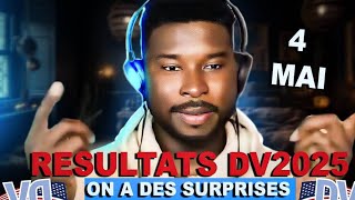 LES RESULTATS DE LA DV2025 SONT ICI [upl. by Anitsugua80]