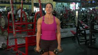 How to Do Side Dumbbell Lateral Raises [upl. by Burnham]