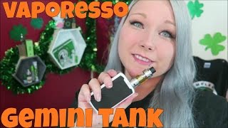 Gemini Tank by Vaporesso  TiaVapes Review [upl. by Marlen]