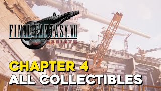 Final Fantasy 7 Rebirth Chapter 4 All Collectible Locations All Materia Weapons Intel [upl. by Katha]