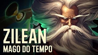 A HISTÓRIA DE ZILEAN O MAGO DO TEMPO DE ICATHIA [upl. by Aamsa245]