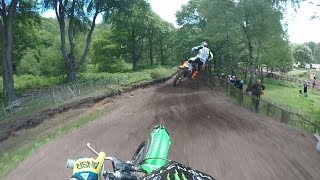 Max Anstie chasing quotThe Bulletquot [upl. by Akinihs607]