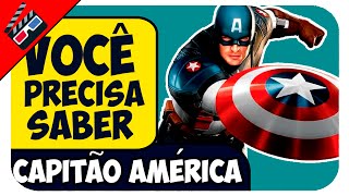 10 COISAS QUE NÃO TE CONTARAM SOBRE  CAPITÃO AMÉRICA [upl. by Britt]