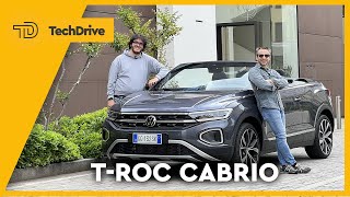 VOLKSWAGEN TROC CABRIO 2022 Test Drive Pro e Contro [upl. by Boyes]