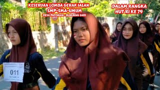 LIVE 📡 KEMERIAHAN LOMBA GERAK JALAN SMPSMAUMUM DESA PATOMAN BLIMBINGSARI [upl. by Barncard]