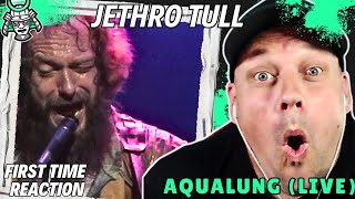 First Time Checking Out JETHRO TULL  Aqualung  Live  Reaction   UK 🇬🇧 [upl. by Yaluz110]