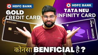 HDFC Regalia Vs Tata Neu Infinity Credit Card  10 Cashback [upl. by Norvan498]