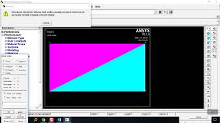 Axisymmetric Problem using ANSYS APDL [upl. by Latrina]