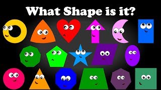 What Shape is it New 2D Geometric Forms and Shapes Learning for Kids Preschoolers [upl. by Aneekal289]