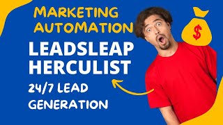 Marketing Automation  Leadsleap amp Herculist Review Tutorial 2023 [upl. by Osicnarf26]