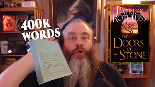 Pat Rothfuss Confirms that He Wrote 400k Words of the Book 3 [upl. by Fadas]