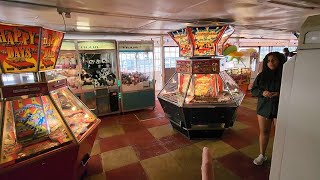 Video Game Arcade Tours  Pensarn Pleasure Beach Amusements Abergele Wales 🇬🇧 [upl. by Eiramanel459]