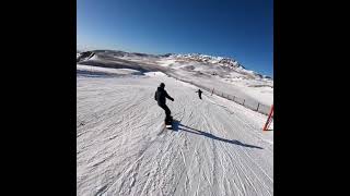 Pista azzurra a Roccaraso in Abruzzo [upl. by Zug]