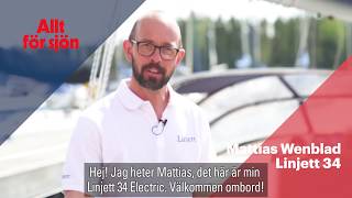 Allt för Sjön  Kliv ombord Linjett 34 Electric [upl. by Monahan956]