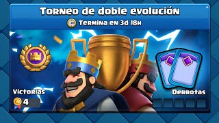 4 MAZOS SÚPER TOP PARA EL TORNEO DE DOBLE EVOLUCIÓN 🔥 CLASH ROYALE [upl. by Philender]