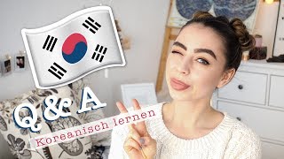 Koreanisch lernen QampA 🇰🇷 Tipps Apps Bücher [upl. by Toile]