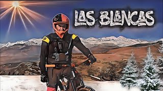 VTT enduro Las Blancas dans la neige ENORME 🥶 [upl. by Bo]