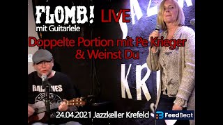 FLOMB Live mit Guitarlele  Doppelte Portion amp Weinst Du [upl. by Joacimah]