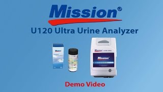 ACON Labs  Mission U120 Ultra Urine Analyzer Demo Video [upl. by Aisylla]