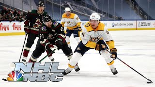 NHL Stanley Cup Qualifying Round Predators vs Coyotes  Game 4 EXTENDED HIGHLIGHTS  NBC Sports [upl. by Gievlos]